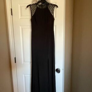 Elegant Black Sleeveless Dress